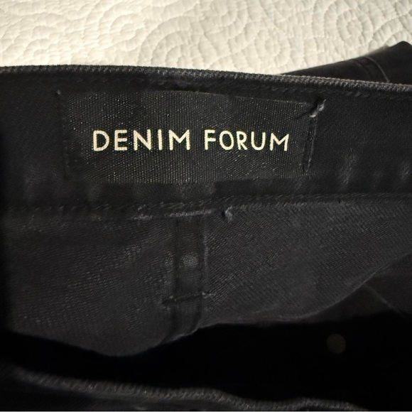 Denim Forum The Arlo High Rise Straight 28L Organic Cotton - Picture 6 of 13